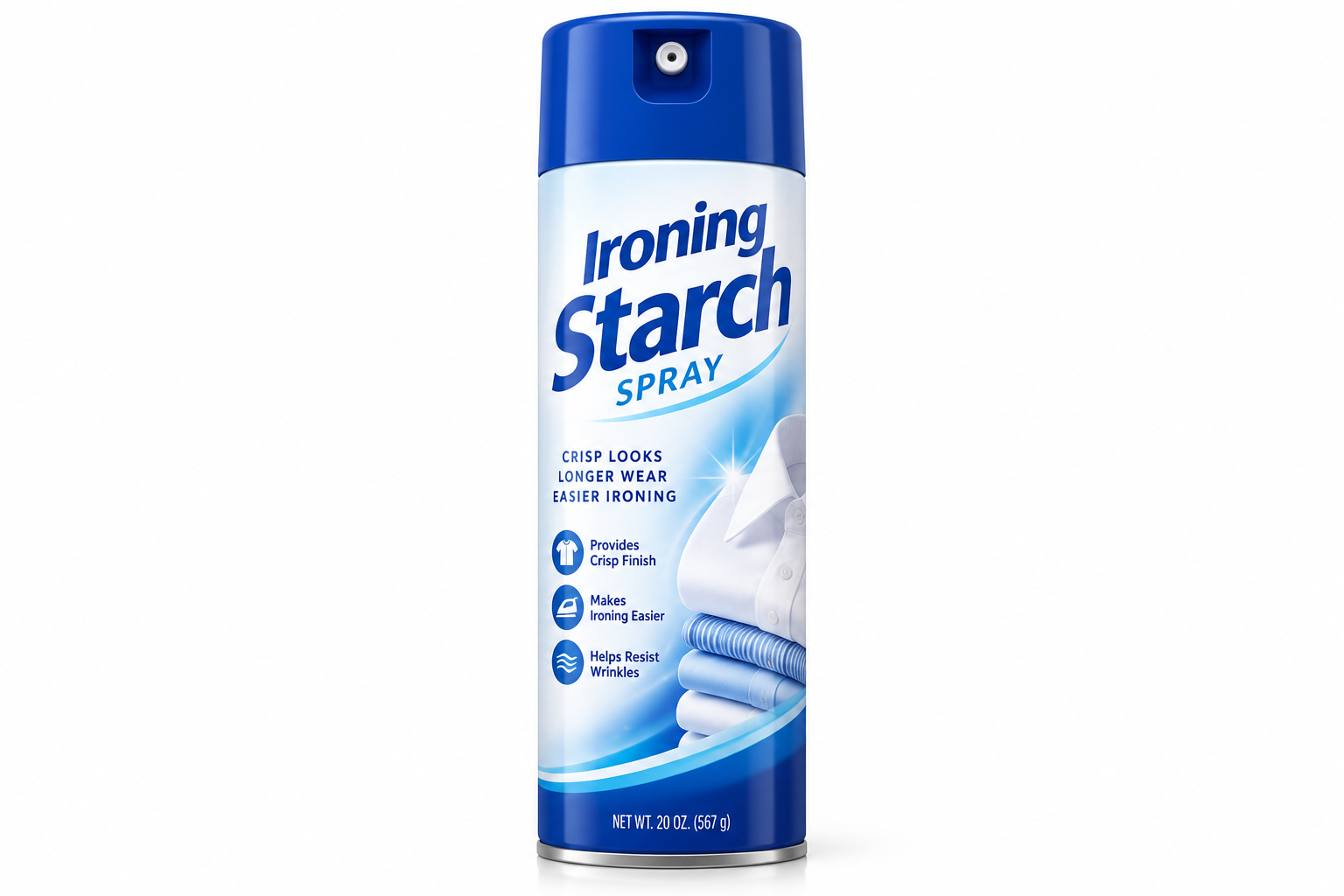 Ironing starch