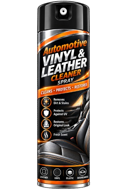 Vinyl and leather cleaner